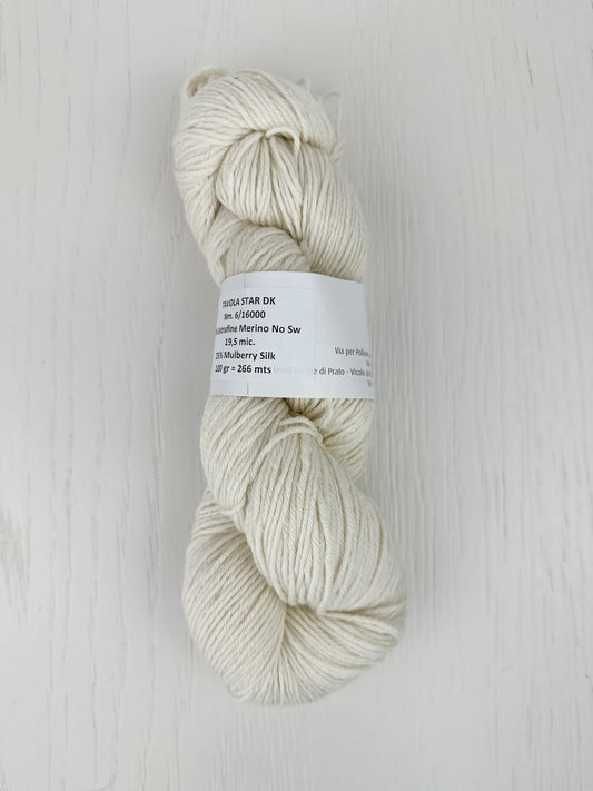 75/25 Merino/Silk DK - Undyed